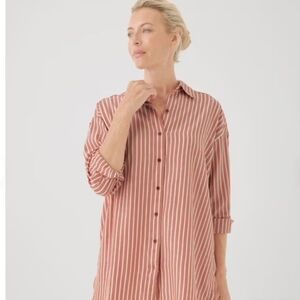 Pact Oversized Lightweight Sunset Shirt